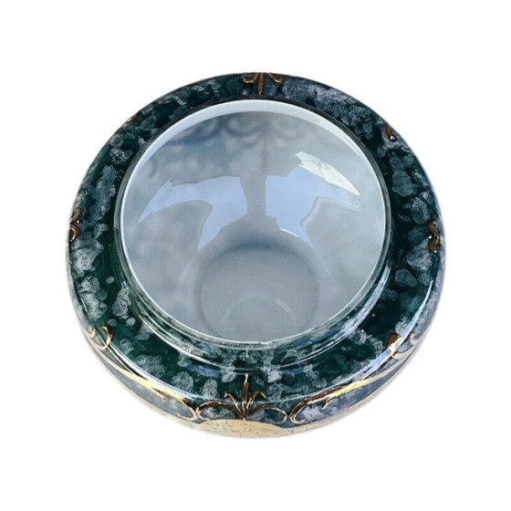 Image 1 of Vintage glass vase by Crystalex Novy Bor, Czechoslovakia 1970