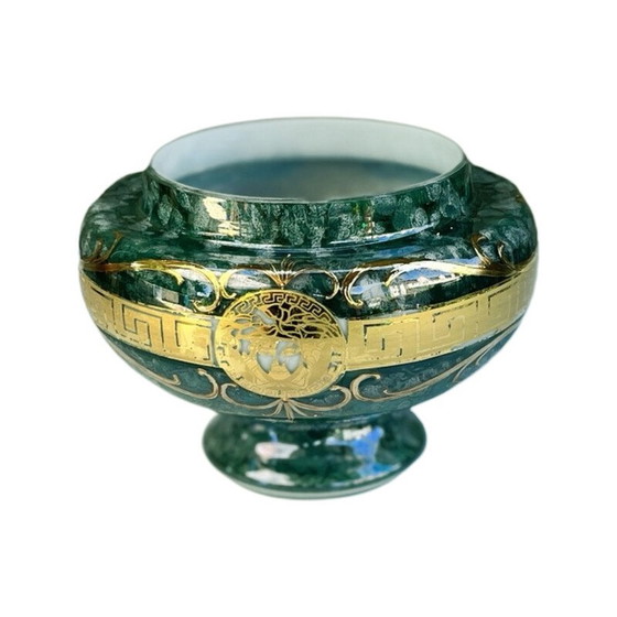 Image 1 of Vintage glass vase by Crystalex Novy Bor, Czechoslovakia 1970