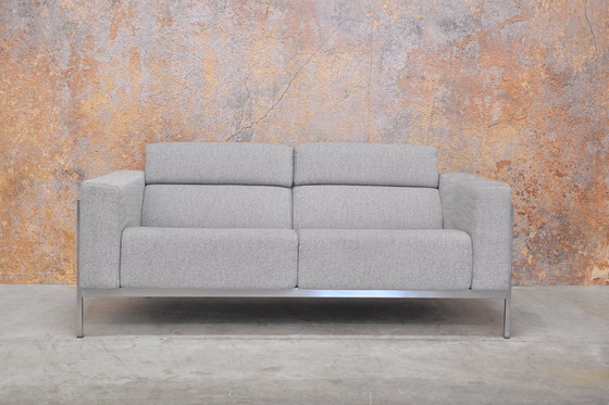 Image 1 of Gray fabric Harvink Forum design sofa