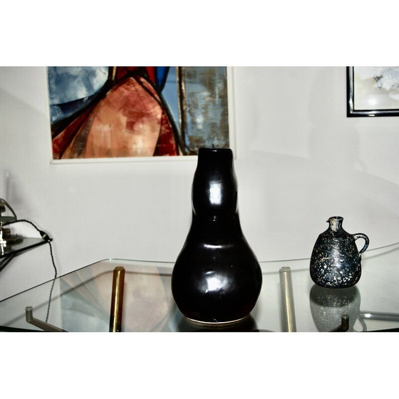 Image 1 of Vintage ceramic pitcher by Raymond Camart, 1950