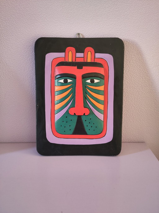Vintage Laurel Burch Mask