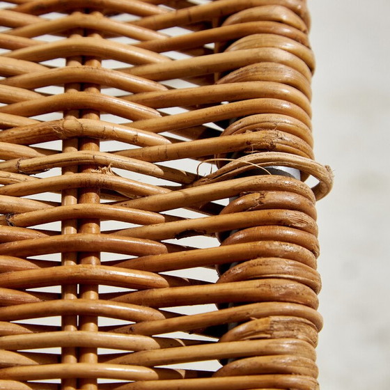 Image 1 of Vintage wicker and metal chair for Ikea, 1990