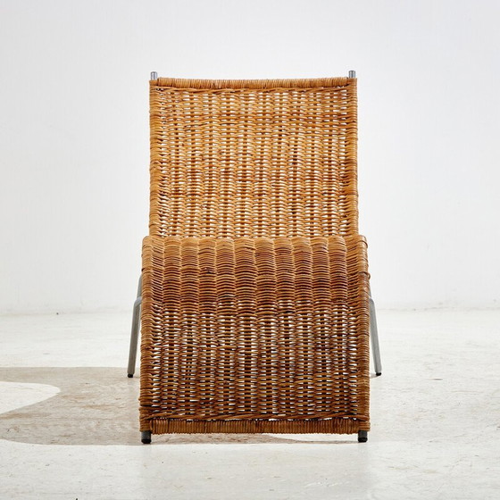 Image 1 of Vintage wicker and metal chair for Ikea, 1990