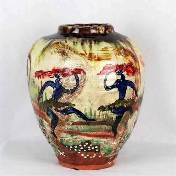工芸品 Vintage vase from artec ▷ Artisitc Vase, pattern number 9318 by Jan Beranek, 1990
