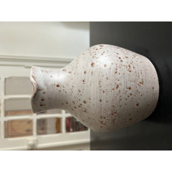 Image 1 of Vintage stoneware pitcher, 1970