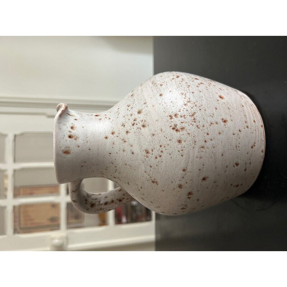 Image 1 of Vintage stoneware pitcher, 1970