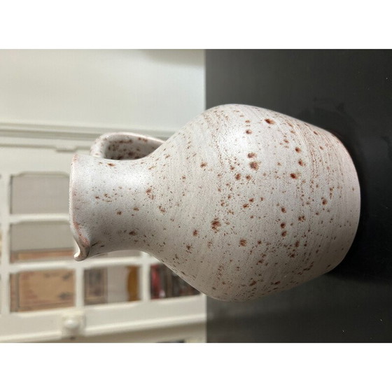 Image 1 of Vintage stoneware pitcher, 1970