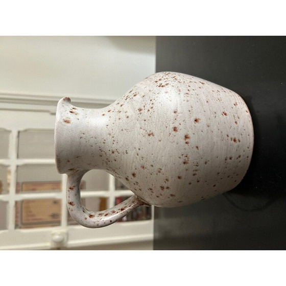 Image 1 of Vintage stoneware pitcher, 1970