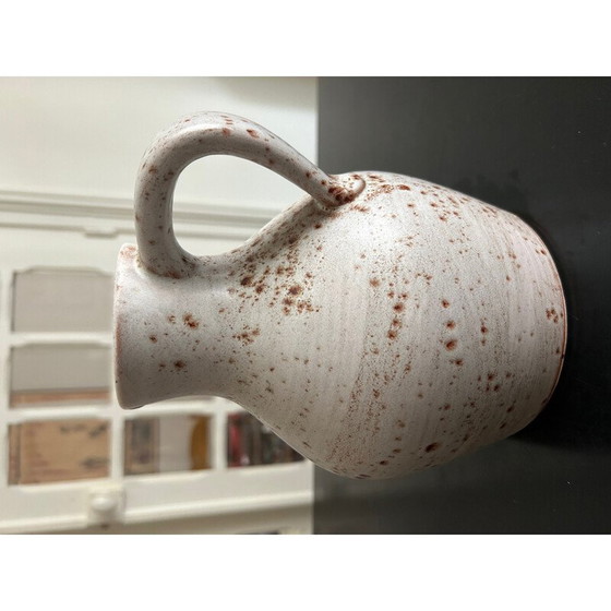 Image 1 of Vintage stoneware pitcher, 1970