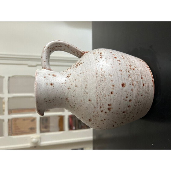 Image 1 of Vintage stoneware pitcher, 1970