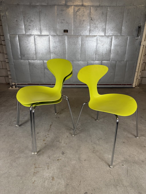 3X Bernhardt Design, Orbit Chairs By Ross Lovegrove