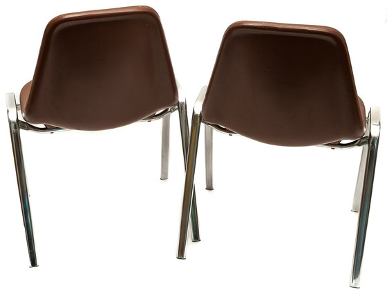 Image 1 of Two "Orly" Chairs by Bruno Pollak