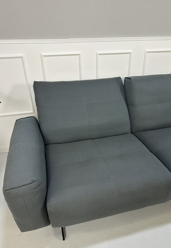 Image 1 of Rolf Benz 50 Fabric Gray Designer Sofa Couch