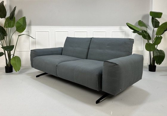 Image 1 of Rolf Benz 50 Fabric Gray Designer Sofa Couch