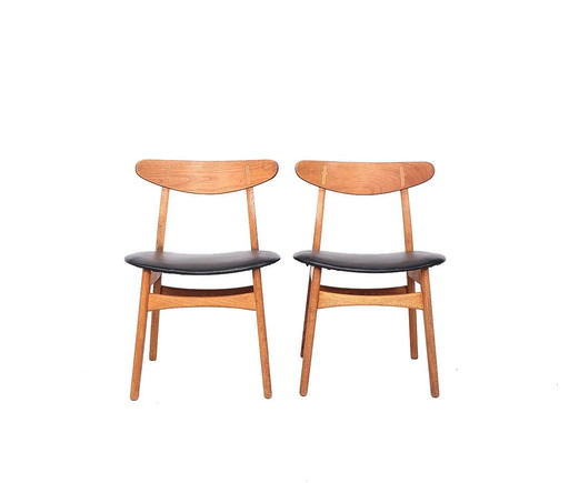 Hans Wegner Chairs Ch30 For Carl Hansen & Son