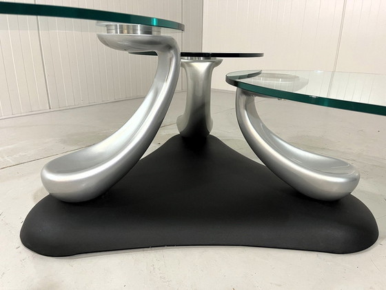 Image 1 of Naos Italy Coffee table Trefle 1990'S