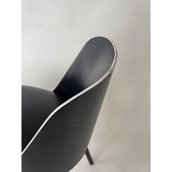 Image 1 of Vintage vinyl chair, France 1960