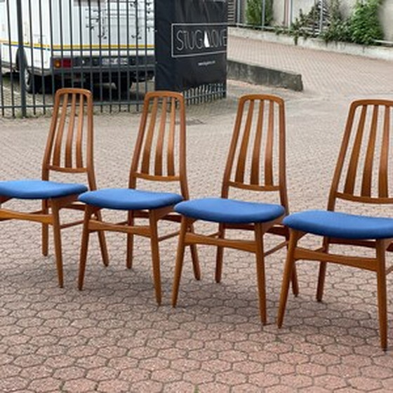 Image 1 of 4x Chaises en teck par Vamdrup Stølefabrik