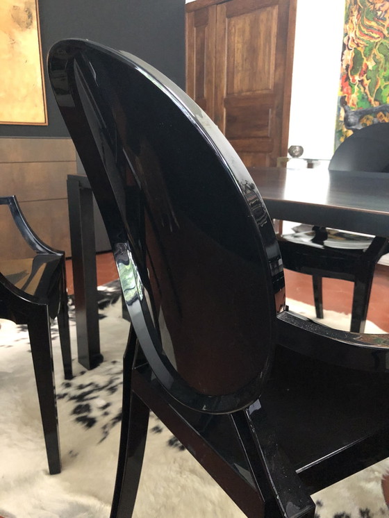 Image 1 of 6x Kartell Louis Ghost chairs original