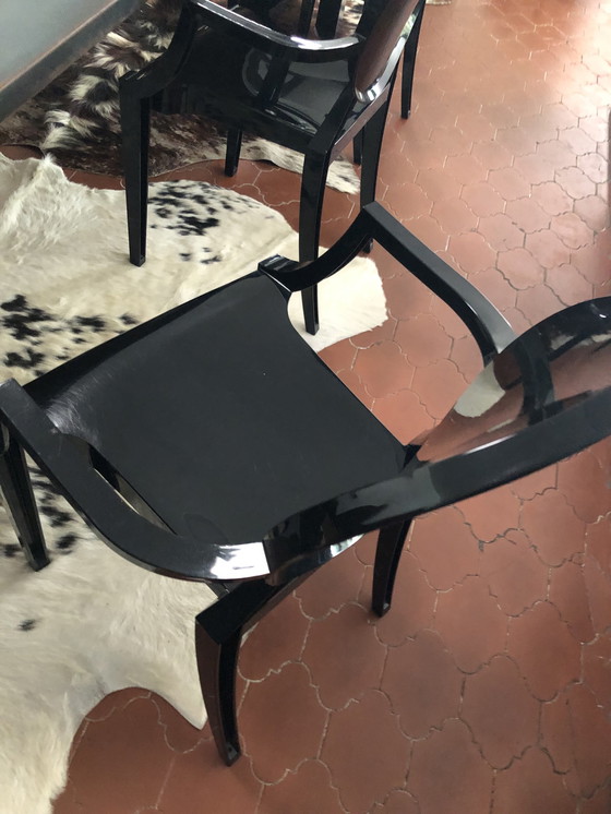 Image 1 of 6x Kartell Louis Ghost chairs original