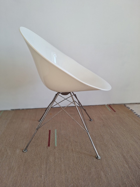 Image 1 of Kartell Eros Eiffel Tower Legs Chair By Philippe Starck