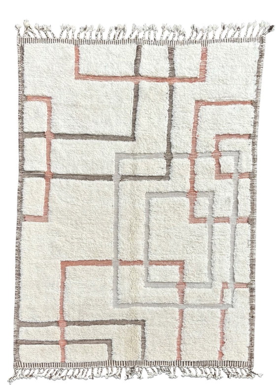 Image 1 of Moroccan Berber Mrirt Wool Rug 200X300 Cm