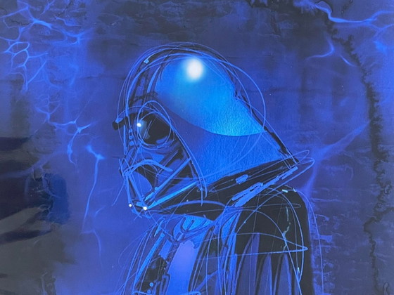 Image 1 of Darth Vader - Hand-Signed And Numbered Fine Art Print W. Coa