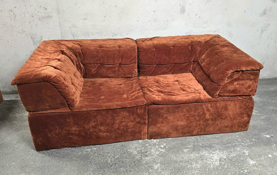 Image 1 of Canapé 2 Places Vintage Modulable Par Hans Hopfer Pour Roche Bobois,1972