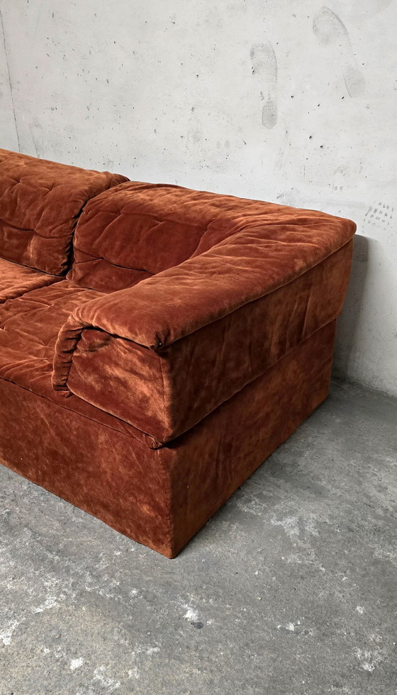Image 1 of Canapé 2 Places Vintage Modulable Par Hans Hopfer Pour Roche Bobois,1972