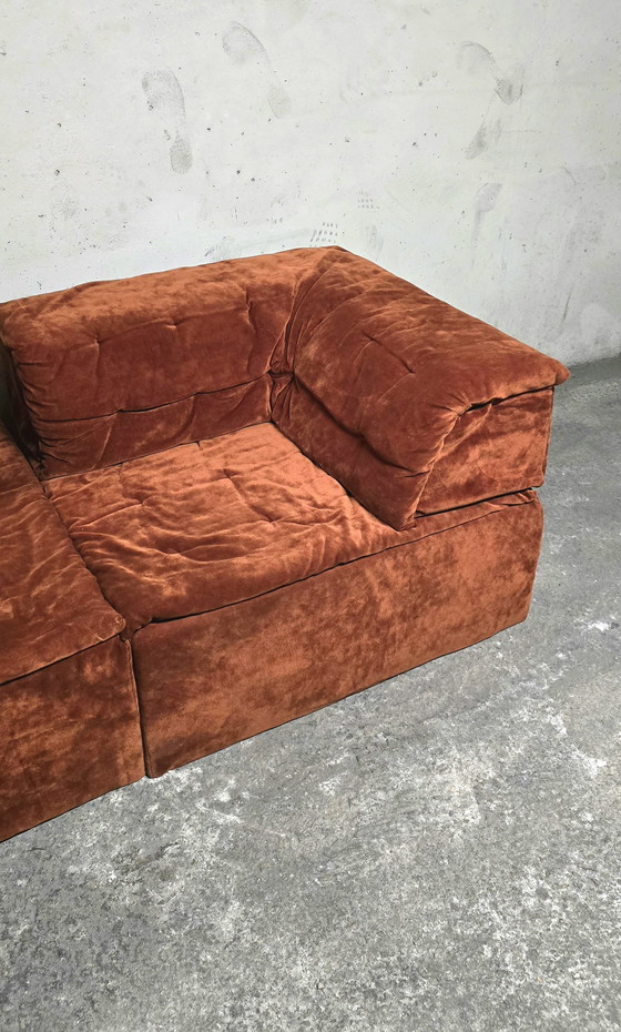 Image 1 of Canapé 2 Places Vintage Modulable Par Hans Hopfer Pour Roche Bobois,1972