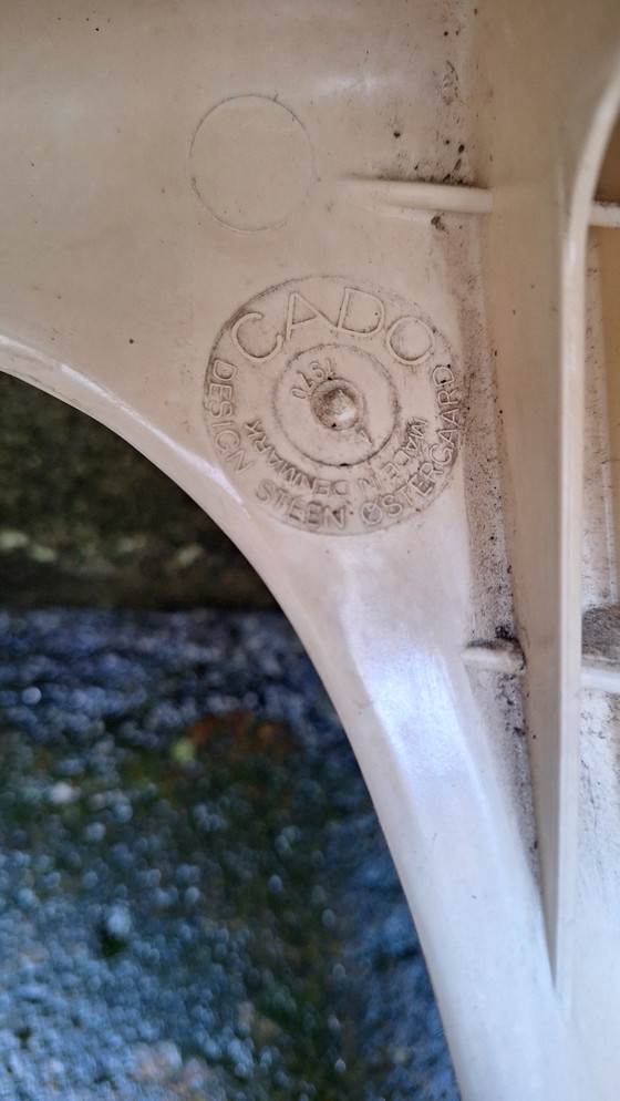 Image 1 of Conjunto de 4 sillas de plástico de Steen Ostergaard para Cado