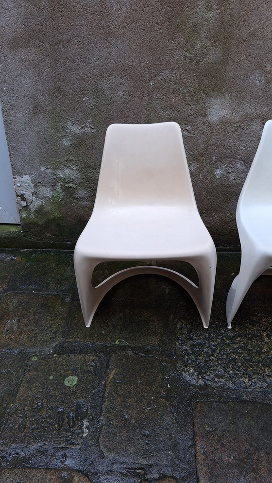 Image 1 of Conjunto de 4 sillas de plástico de Steen Ostergaard para Cado