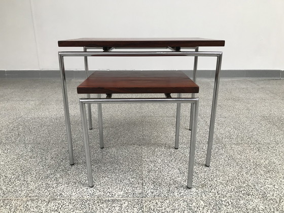 Image 1 of Cees Braakman For Pastoe Nesting Tables / Mimiset Side Tables