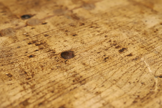 Image 1 of Industrial Iron Coffee Table From The 1950S, Czechoslovakia