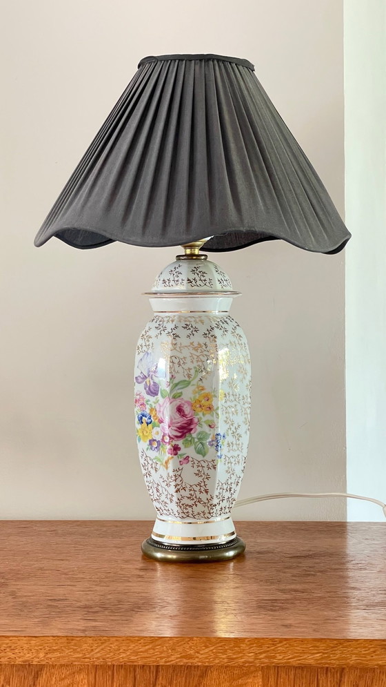 Image 1 of Lampe Edition D'Art Porcelaine De Limoges France