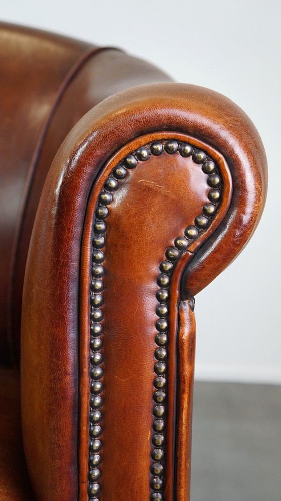 Image 1 of Sheep leather club chair