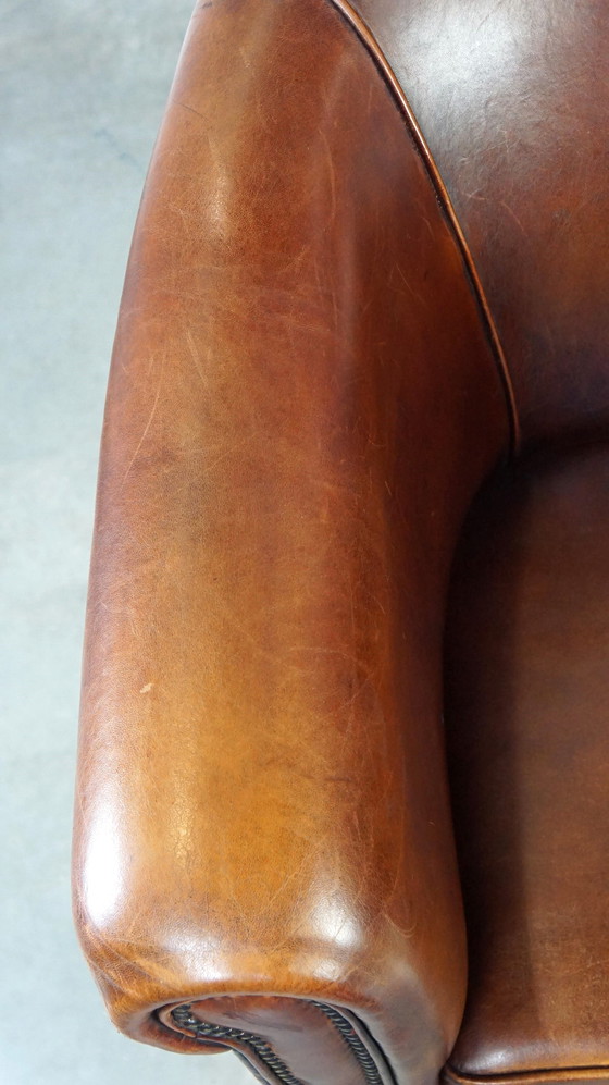 Image 1 of Sheep leather club chair