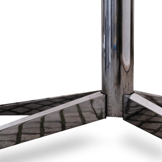 Image 1 of Vintage Marquinia marble oval table by Florence Knoll