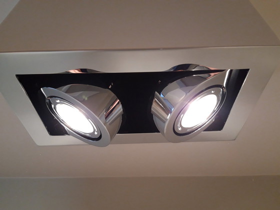 Image 1 of Vibia Corner Double Ceiling Spotlight