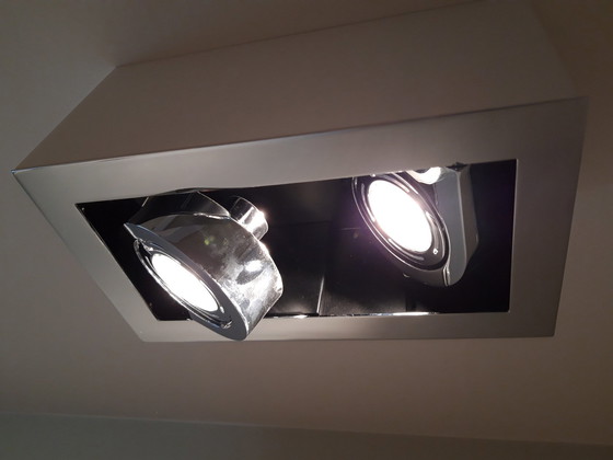 Image 1 of Vibia Corner Double Ceiling Spotlight