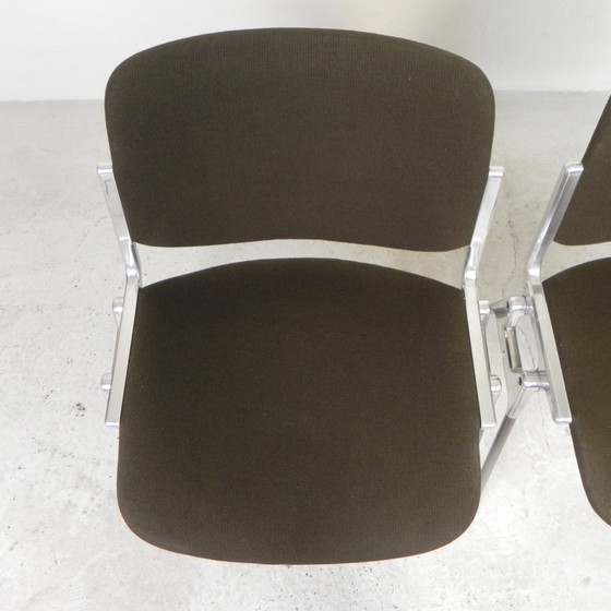 Image 1 of Set of 2 Castelli DSC Axis 106 Chairs By Giancarlo Piretti, 1970s