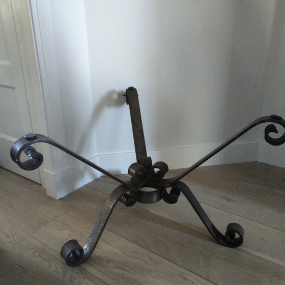 Image 1 of Wrought iron coffee table base