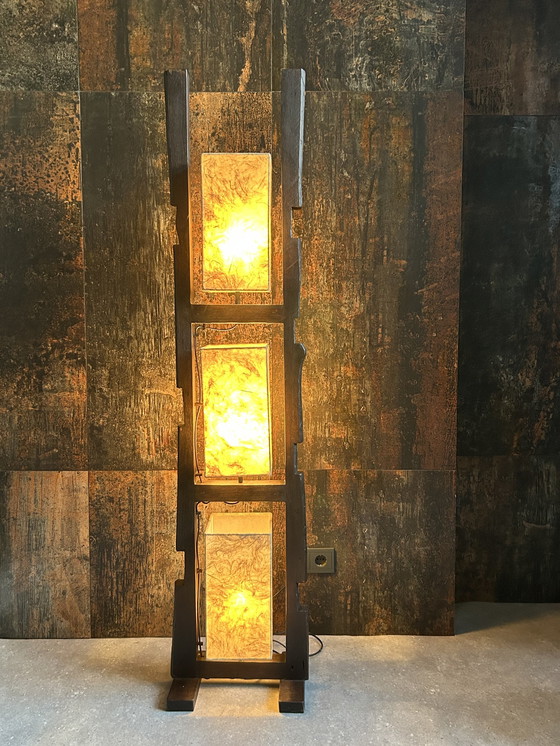 Image 1 of Lampada da terra brutalista 