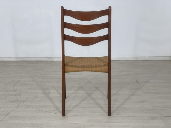 Image 1 of sedia danese in teak o. møller sedia da pranzo sedia da ufficio vintage