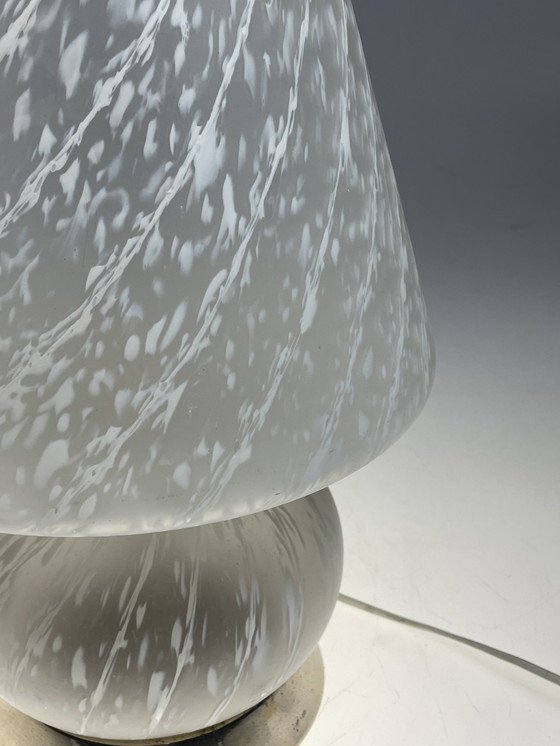 Image 1 of Murano Mushroom/Mushroom Table Lamp, Italy 1970'S