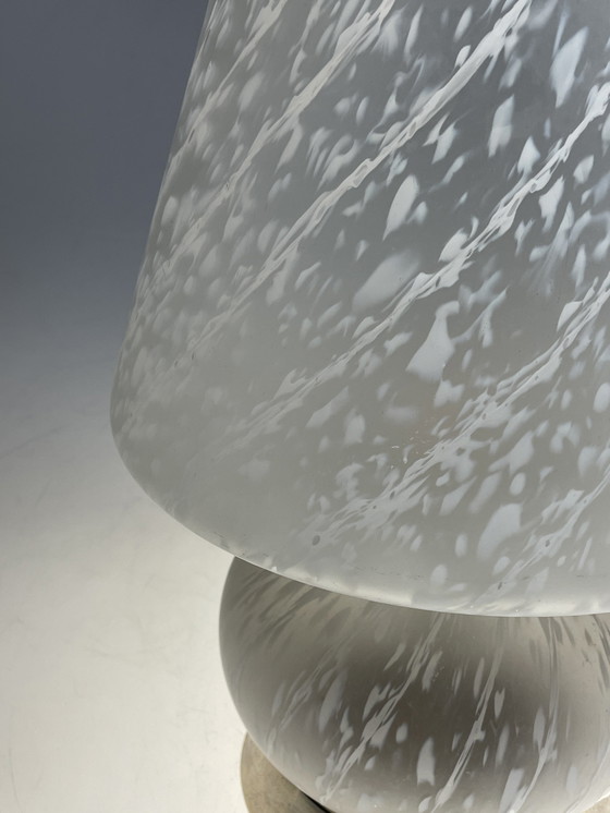 Image 1 of Murano Mushroom/Mushroom Table Lamp, Italy 1970'S