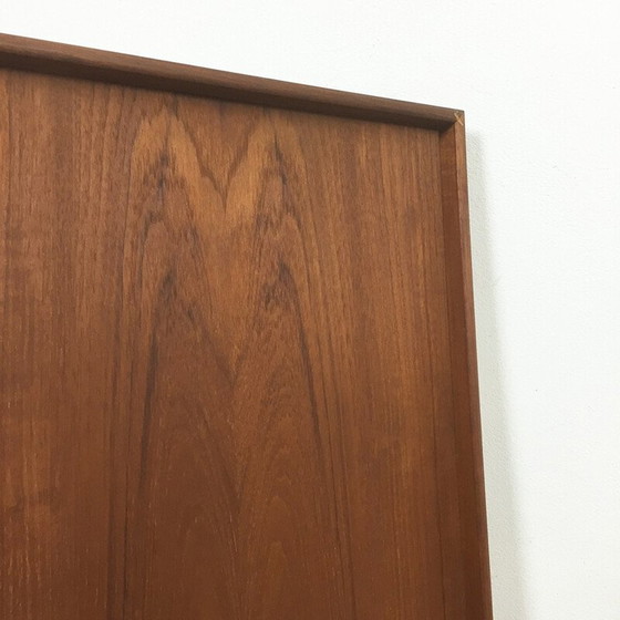 Image 1 of Vassoio rettangolare vintage in legno di teak scandinavo, Danimarca 1960