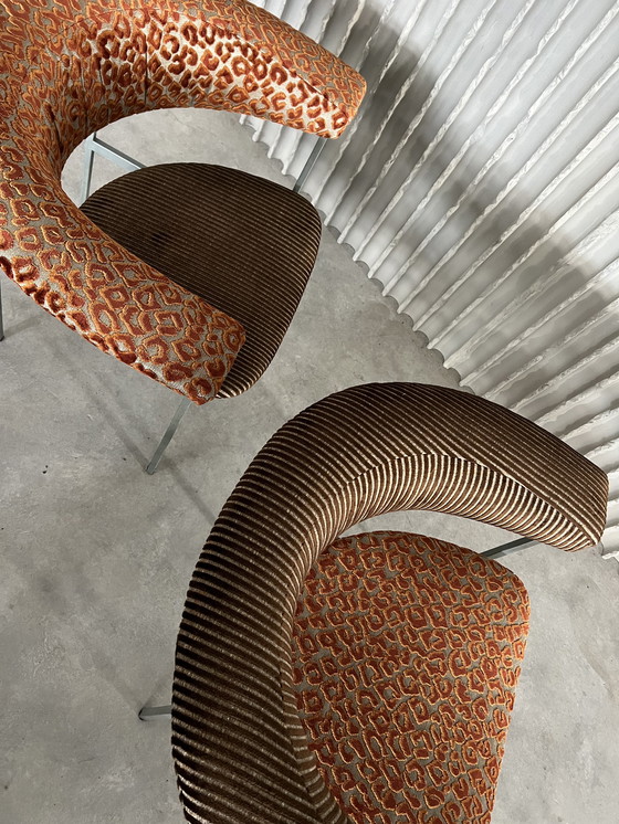 Image 1 of 2x Meander Gamma chairs by Rudolf Wolf