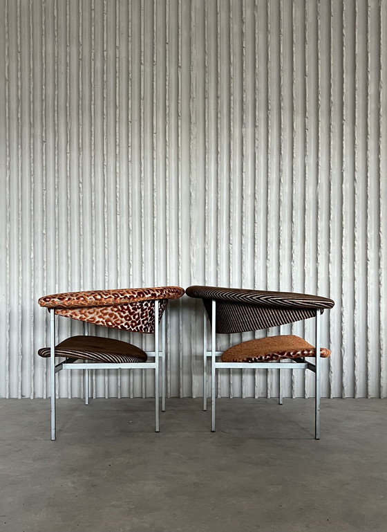 Image 1 of 2x Meander Gamma chairs by Rudolf Wolf