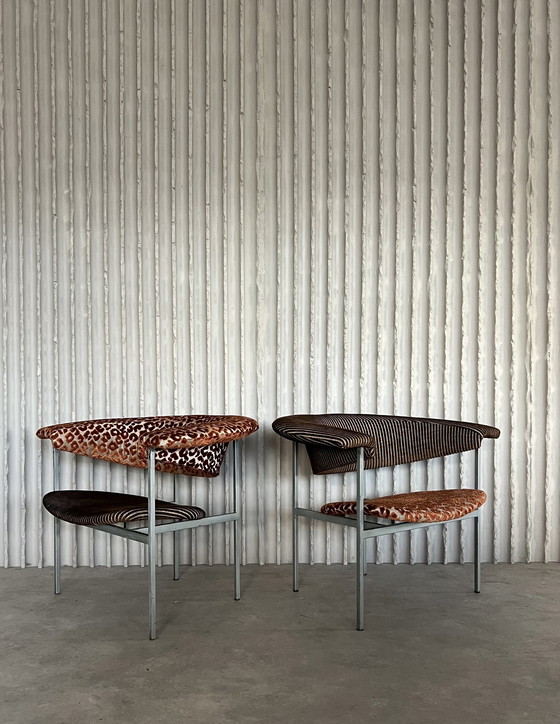 Image 1 of 2x Meander Gamma chairs by Rudolf Wolf